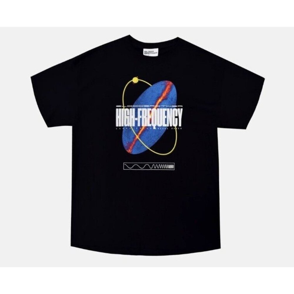 Blood Brother Pentagon T- Shirt Mens Unisex Medium Black Short Sleeve Cotton NEW